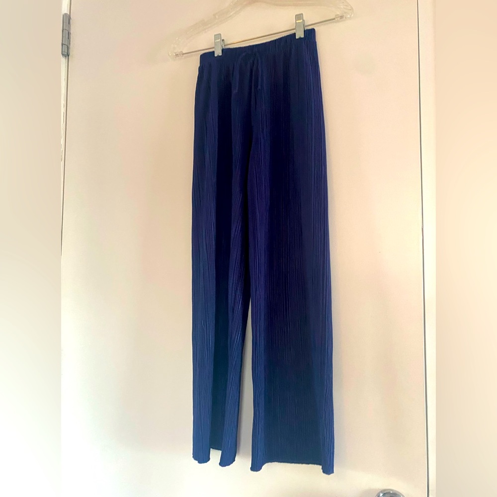 Blue dress pants